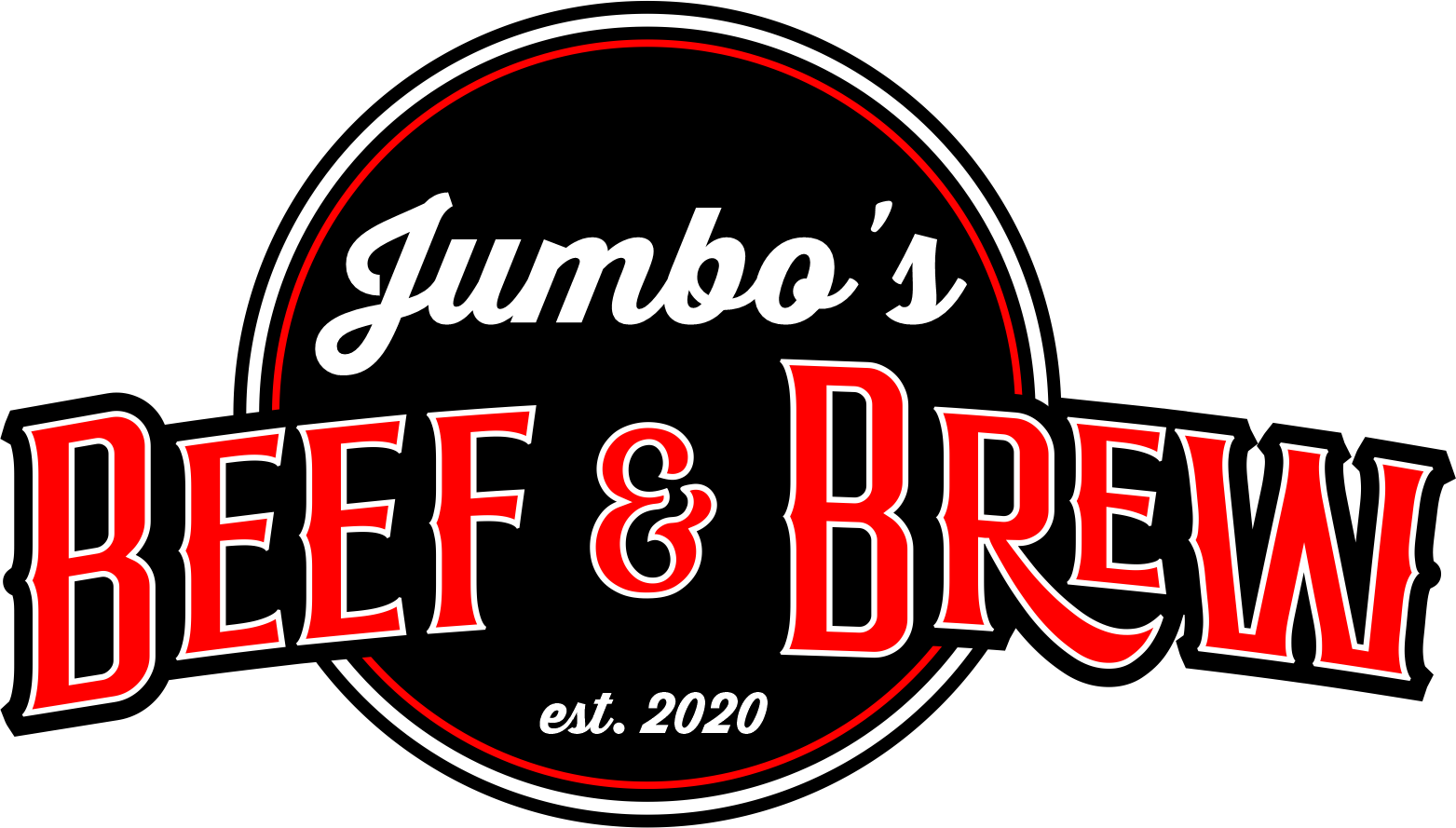 Jumbo's Beef & Brew logo top - Homepage