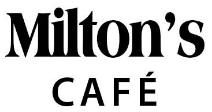 Milton's Cafe logo top - Homepage