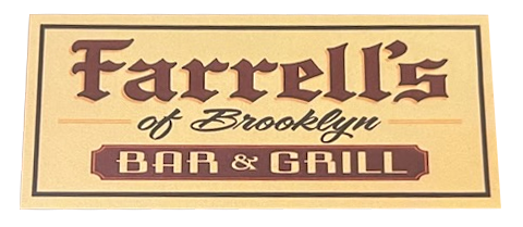 Farrell's of Brooklyn logo scroll
