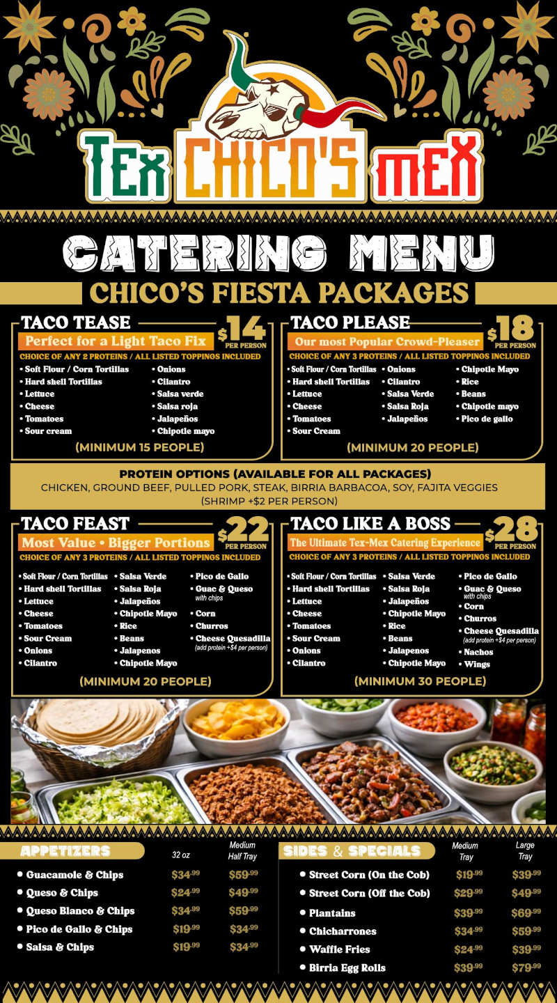 Chico's Fiesta Packages