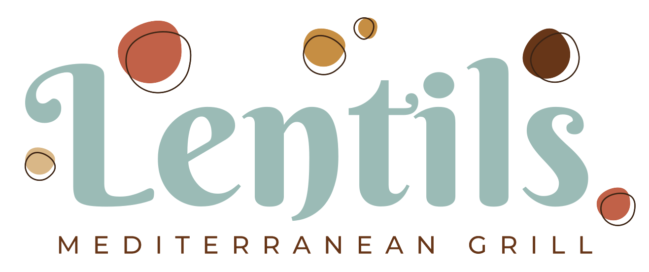 Lentils Mediterranean Grill logo scroll