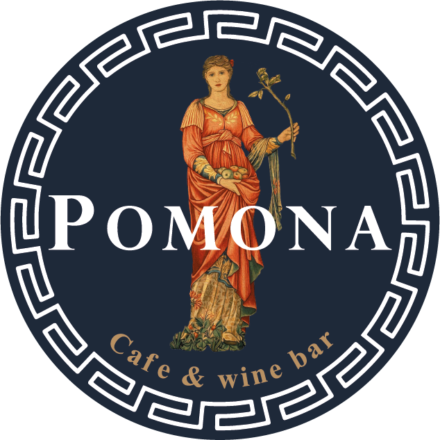 Pomona Cafe III logo scroll
