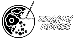 Zzaam! Kokee logo scroll