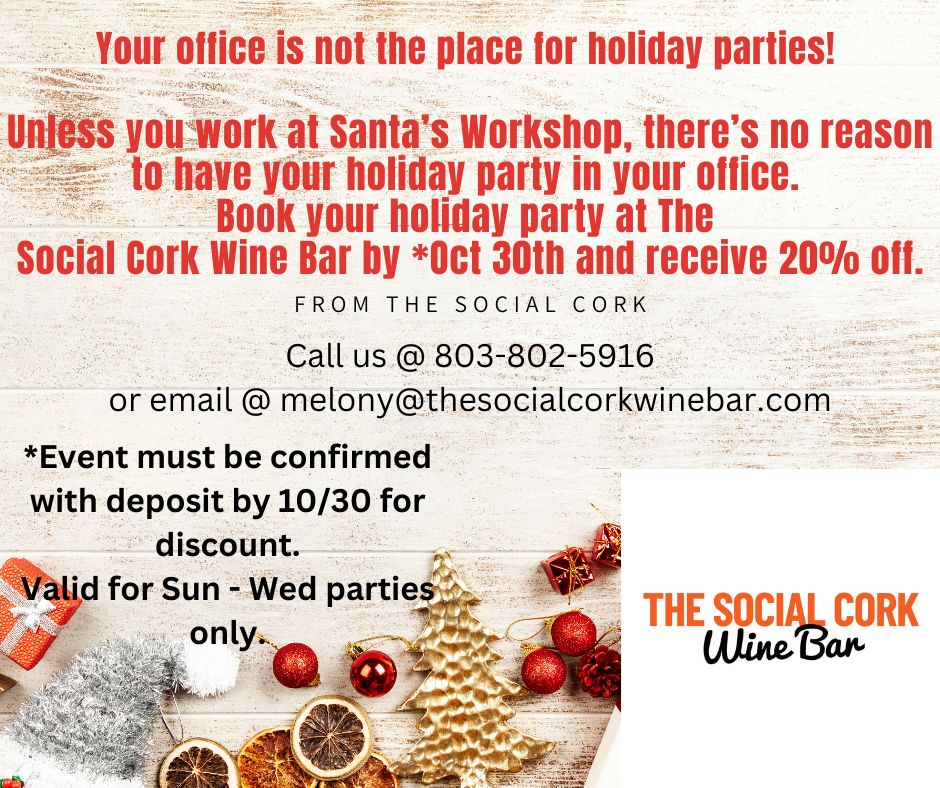 Holiday Parties promotional material