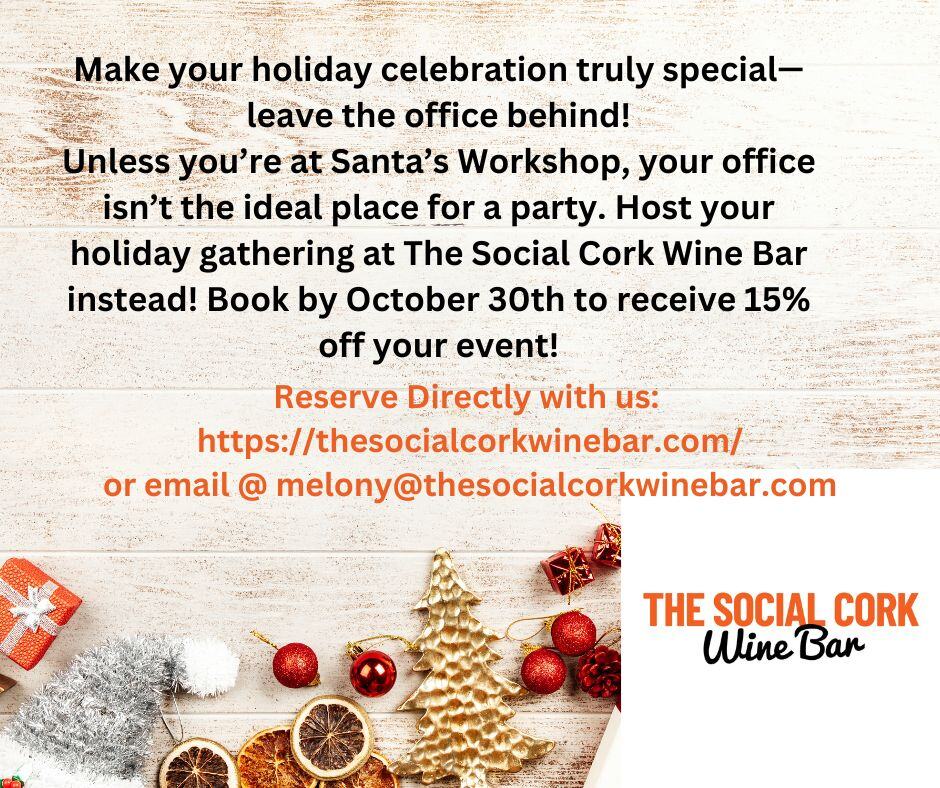 Holiday Parties promotional material