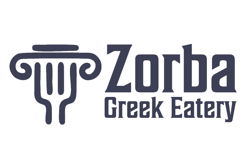 Zorba Greek Eatery logo scroll