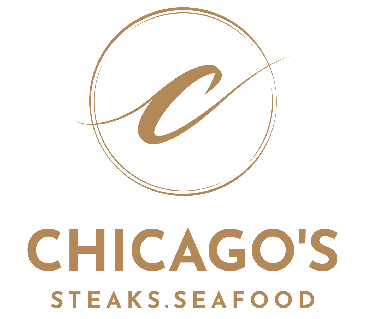 Chicago's logo scroll