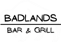 Badlands Bar & Grill logo scroll
