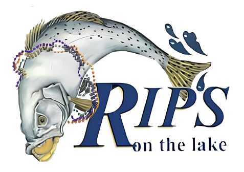 Rips on the Lake logo top