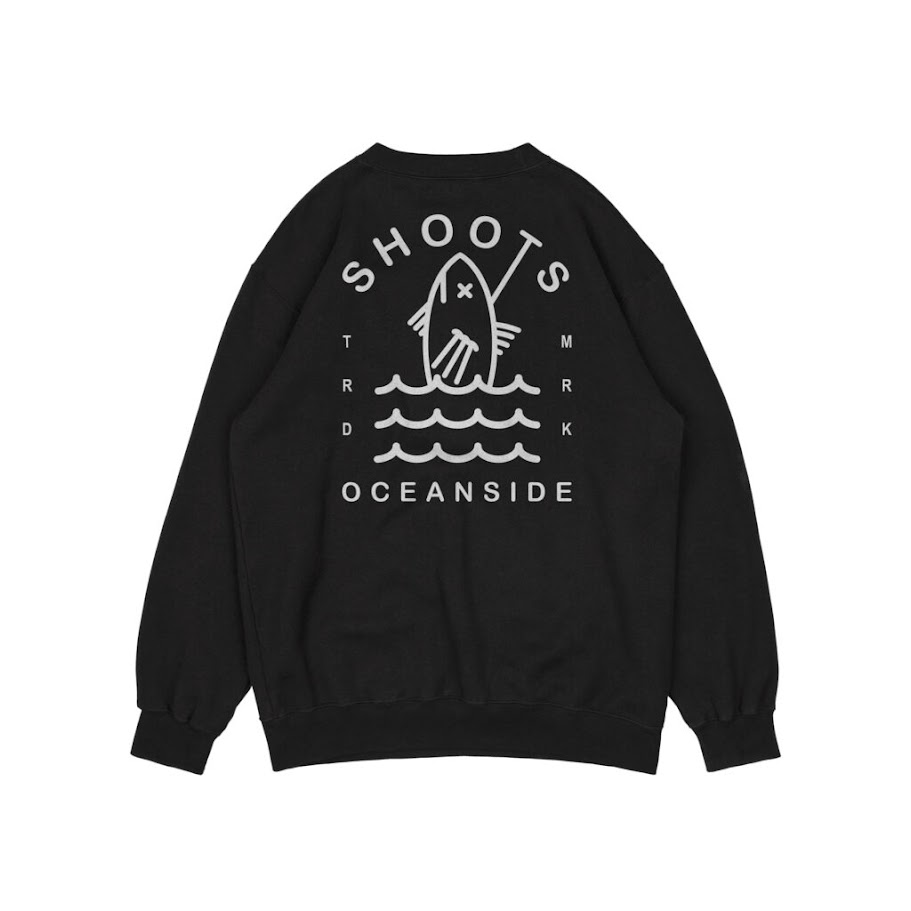 SHOOTS TOMBSTONE OCEANSIDE CREW sweatshirt