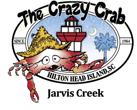 The Crazy Crab Jarvis Creek logo top