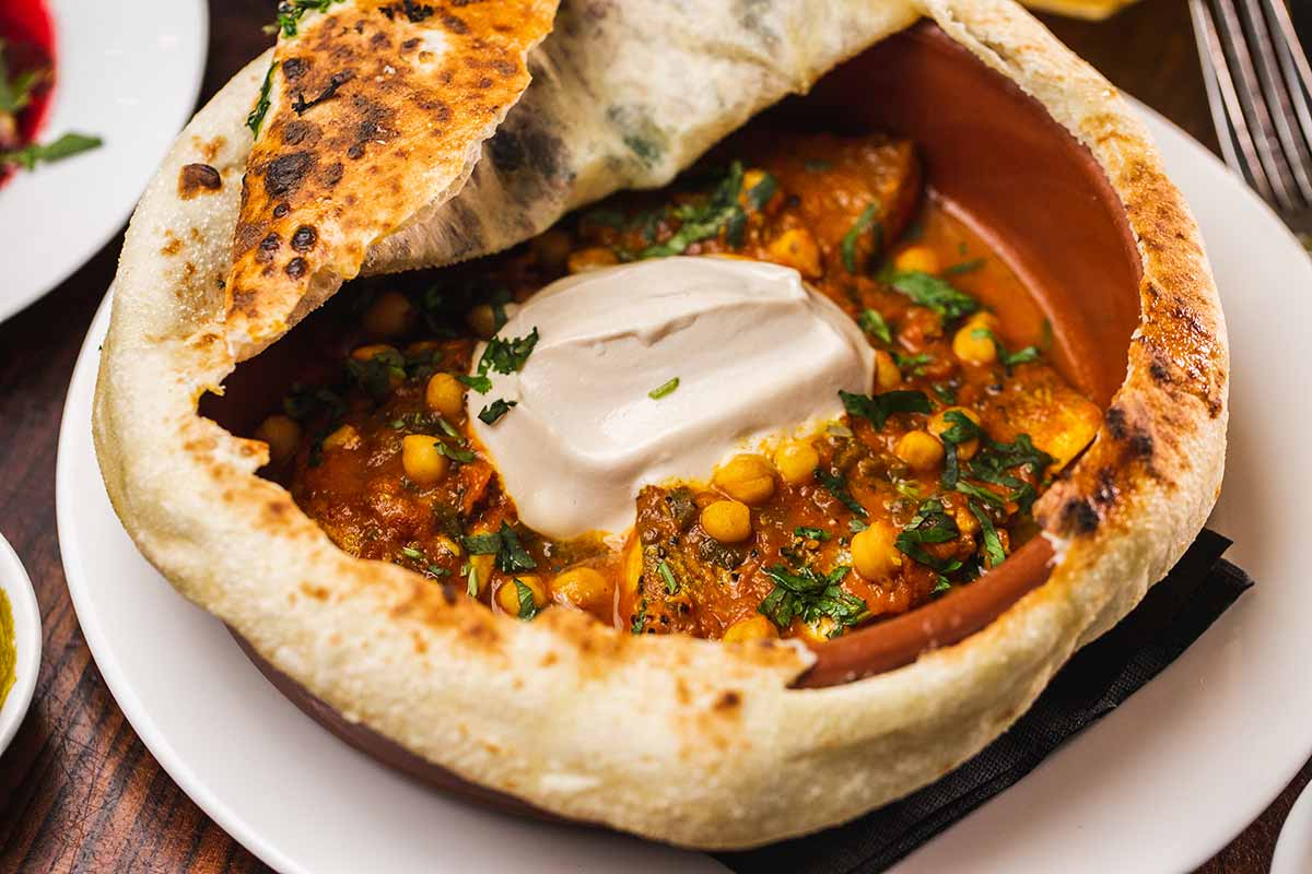 Moroccan fish on the dish