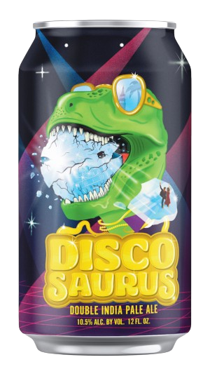 This is our Discosaurus can