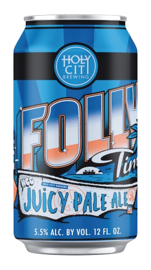 This is our Folly Time Pale Ale can