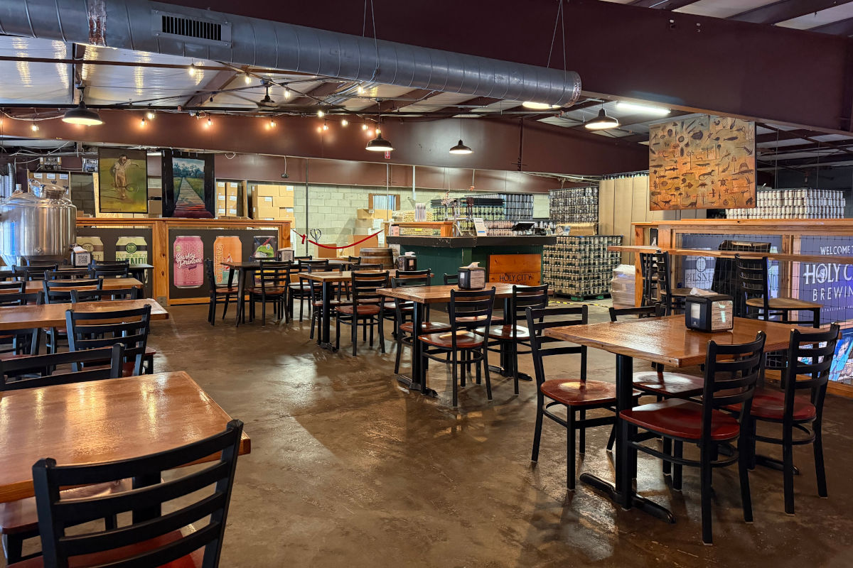 Restaurant seating area