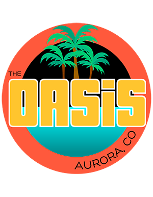 Oasis Bar and Grill logo top