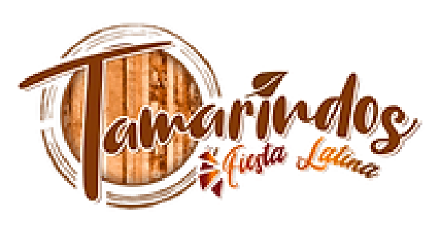 Tamarindos Fiesta Latina logo scroll