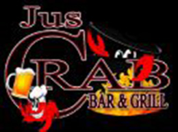 Jus Crab Bar & Grill logo top