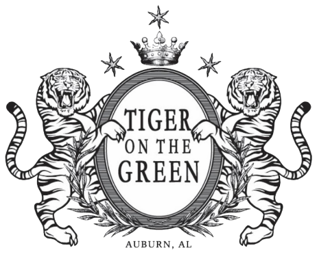 Tiger on the Green logo scroll