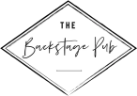 Backstage Pub logo top - Homepage