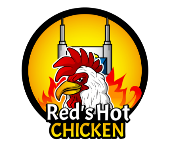 Red's Hot Chicken logo top
