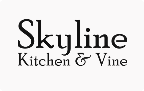 Skyline Kitchen & Vine logo top - Homepage