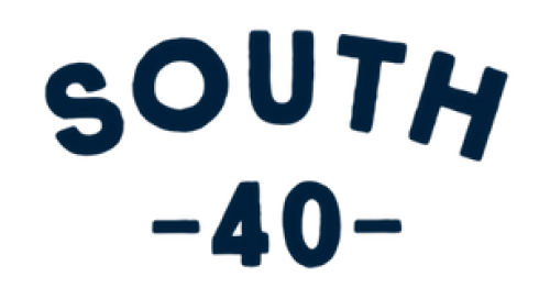 South 40 logo scroll - Homepage