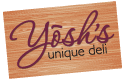 Yosh's Unique Deli logo top