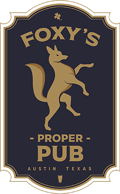 Foxy's Proper Pub logo top - Homepage