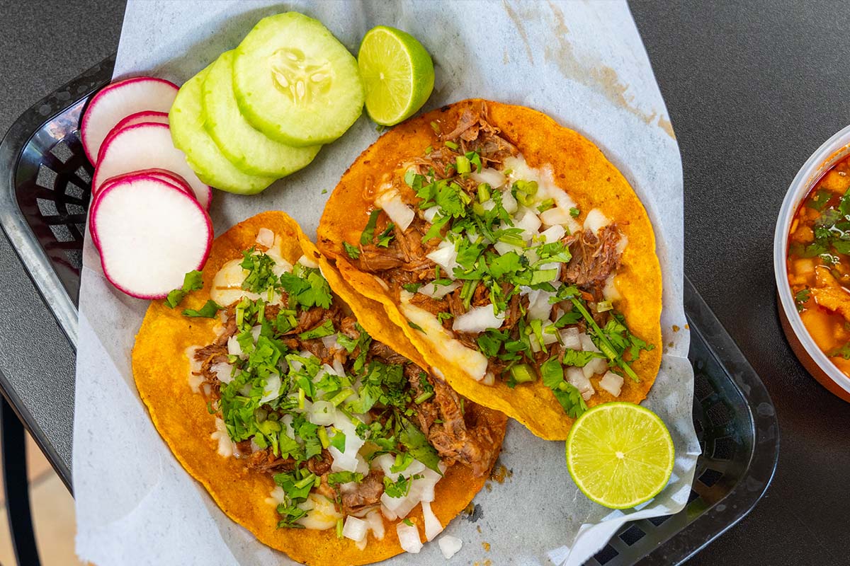 Quesabirria Tacos Con Consome