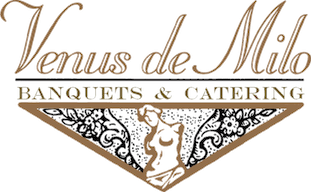 Venus De Milo logo scroll