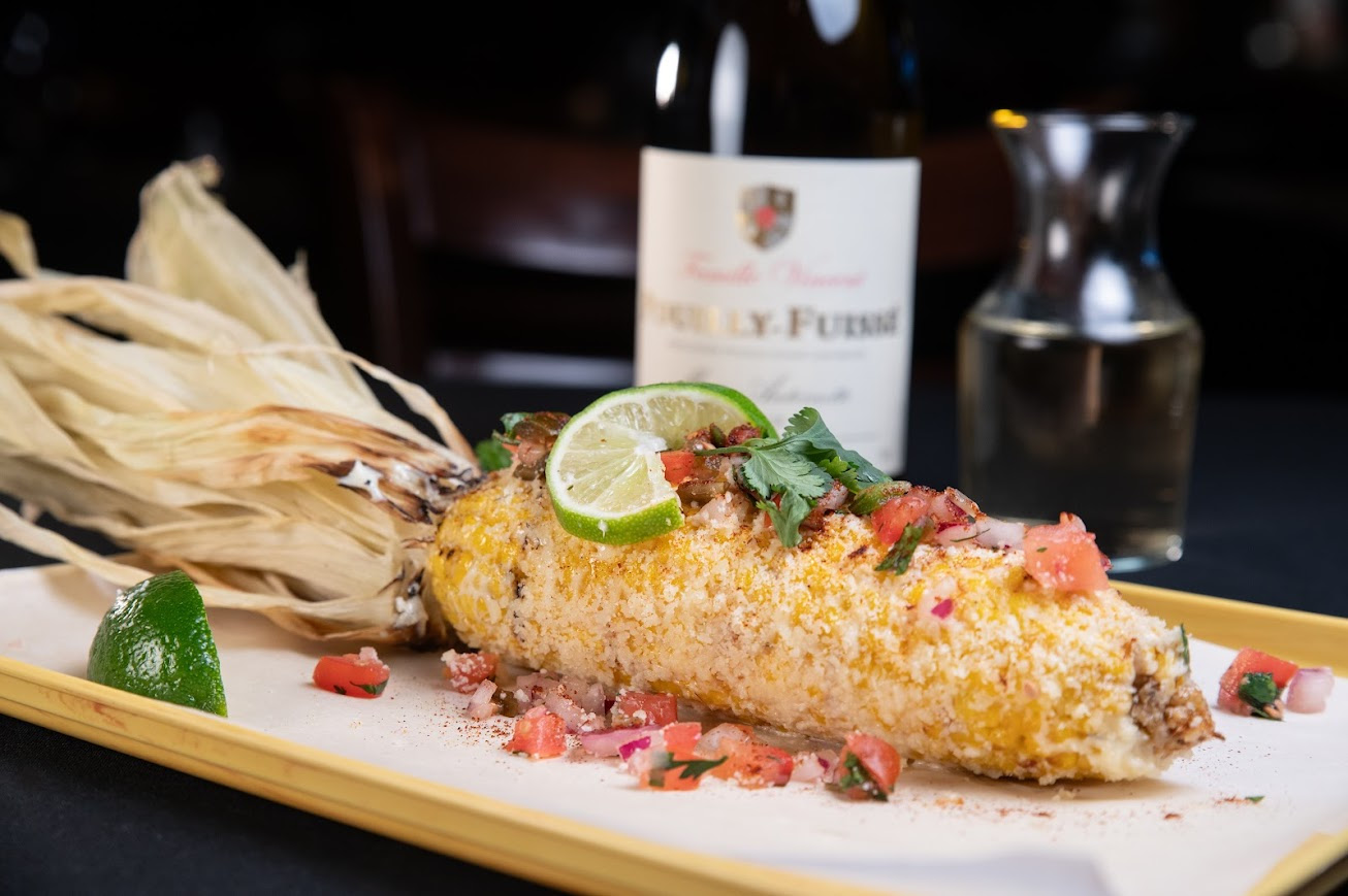 Mexican style street corn.