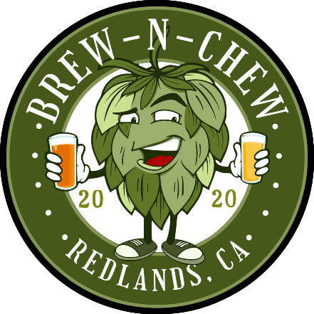 Brew N Chew logo scroll