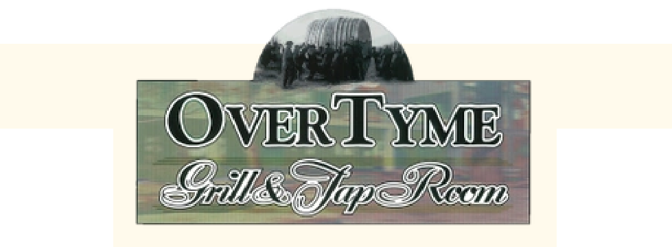 Overtyme Grill & Tap Room logo top - Homepage