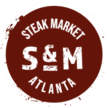 Steak Market Atlanta logo scroll
