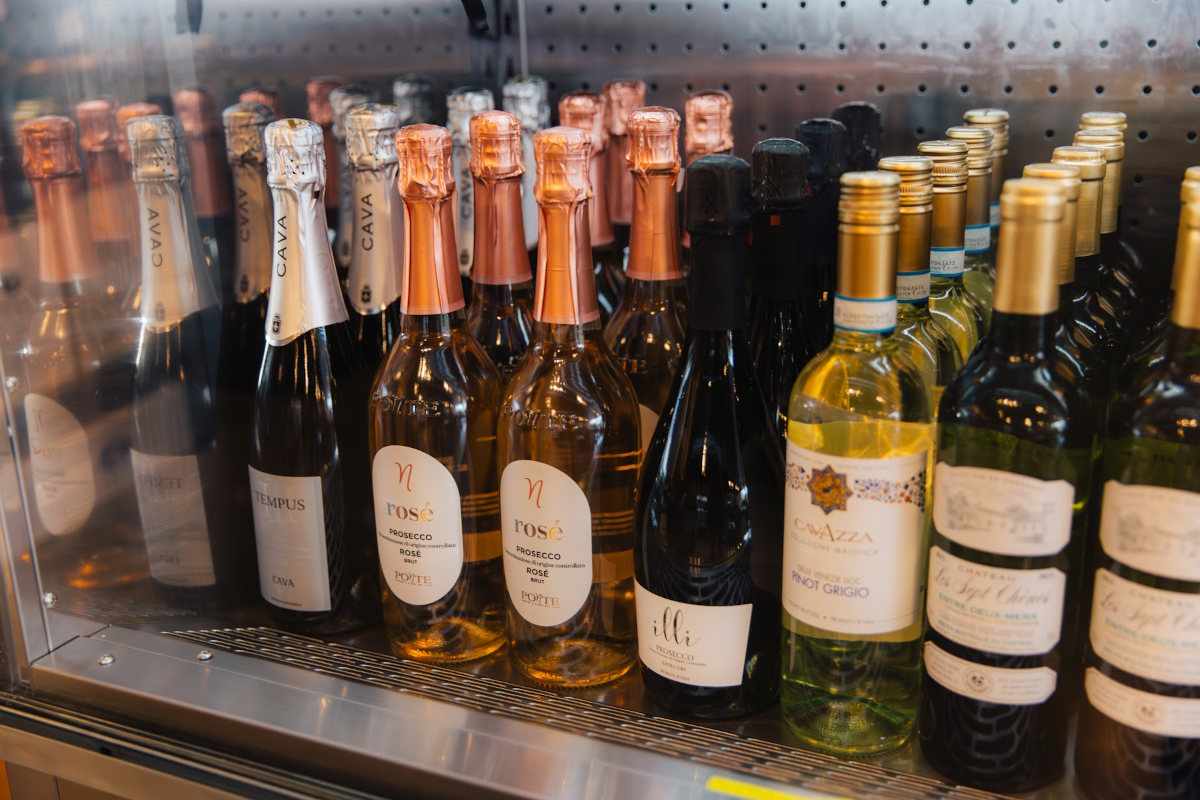 wide variety of wines