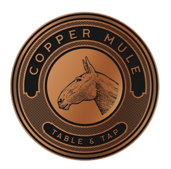 Copper Mule Table & Tap logo scroll