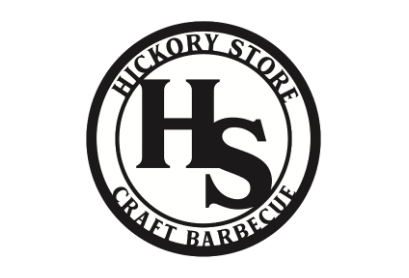 Hickory Store BBQ logo top - Homepage