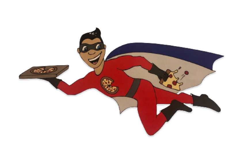 Captain Pizza logo top