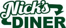 Nick's Diner logo top