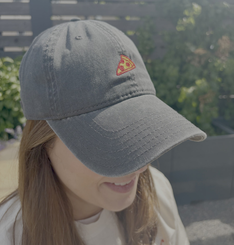 Embroidered Pizza Icon Hat 2