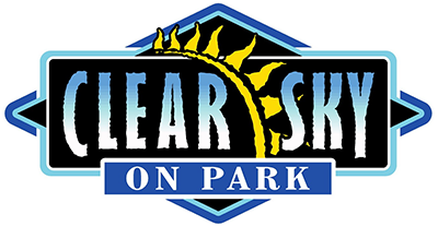 Clear Sky On Park logo scroll