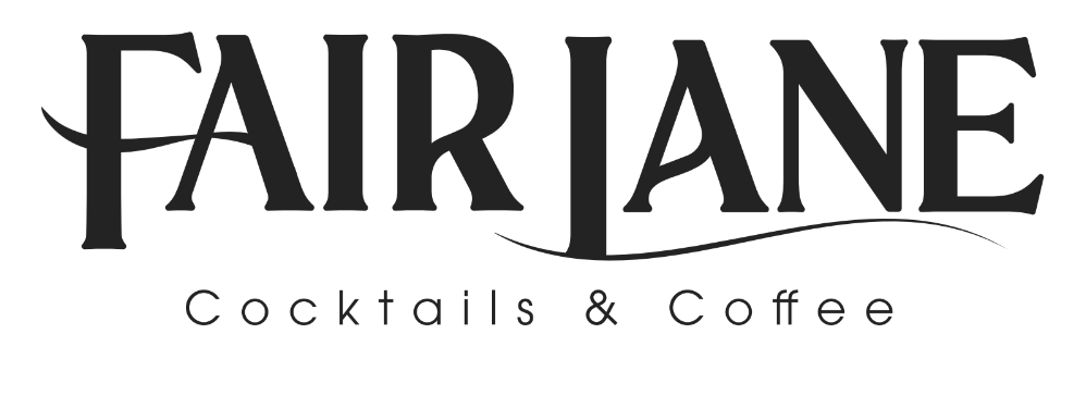 FairLane Cocktails and Coffee logo scroll