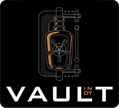 The Vault Indy logo top