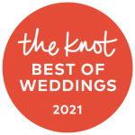 the knot best of weddings 2021 award logo