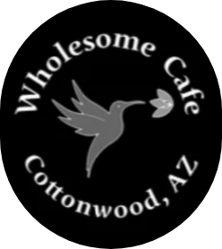 Wholesome Cafe logo top