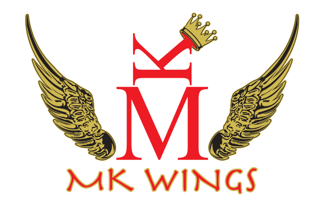 MK WINGS logo top