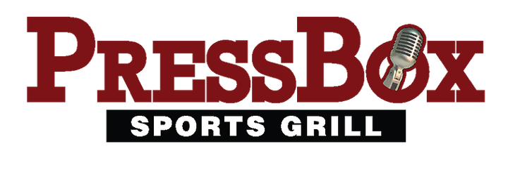 PressBox Sports Grill- Champlain logo scroll