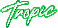 Tropic logo scroll