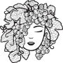 Vine Lady logo icon